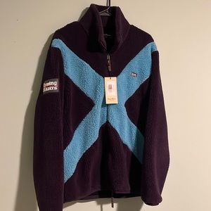 Rowing Blazers Purple Jockey Sherpa Fleece M